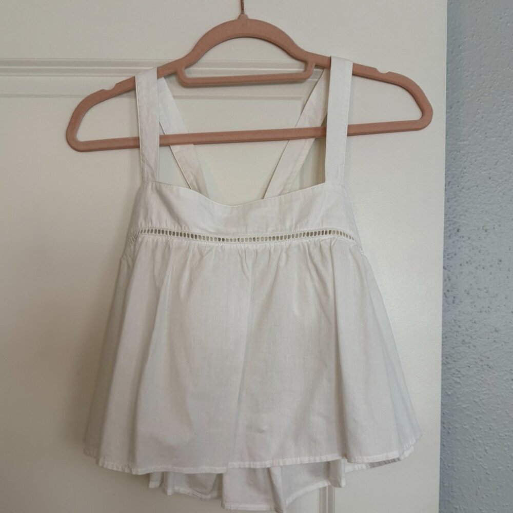 Day + Moon White Top And Skort Set View 2